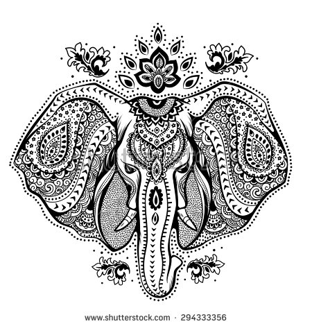 Free Free 206 Lotus Elephant Mandala Svg SVG PNG EPS DXF File