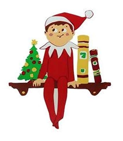 Amazon.com: productworks 5.75” The Elf on the Shelf Jelz Christmas.