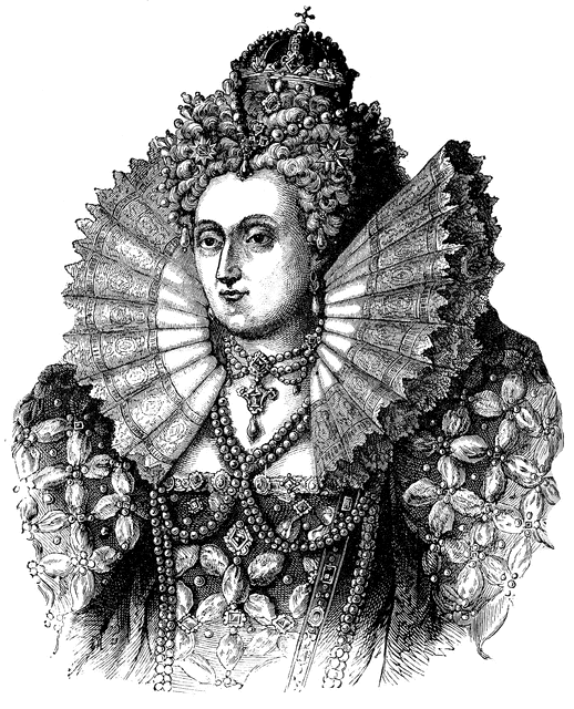 Queen elizabeth 1 clipart.