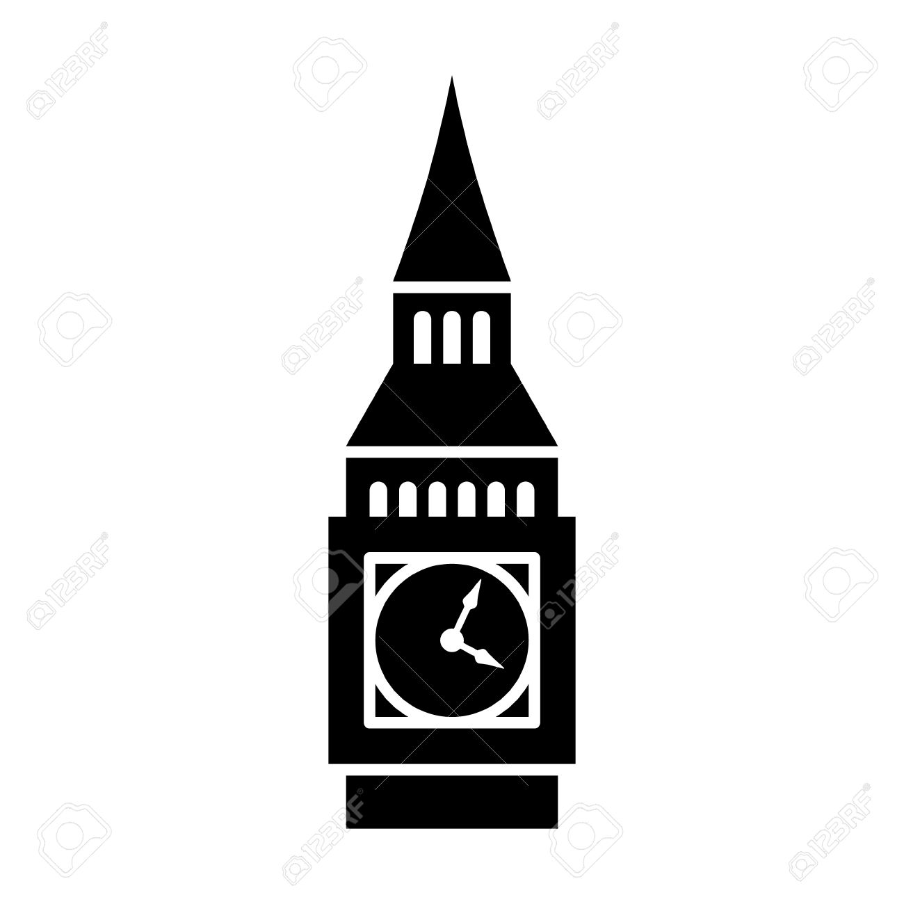 White clock tower clipart 20 free Cliparts | Download images on ...