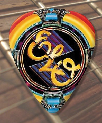 ELO Logo Premium Guitar Pick x 5 Medium.