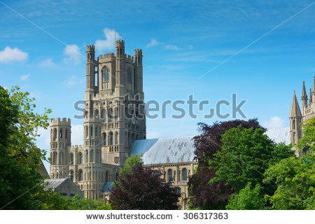 Ely Cathedral Stock Photos, Royalty.
