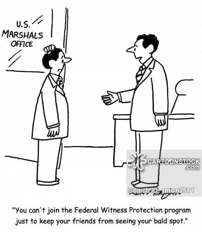 Witness Protection Program Cartoons and Comics.
