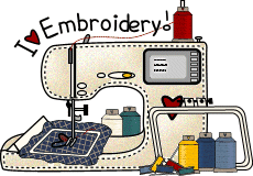 Embroidery Clipart.