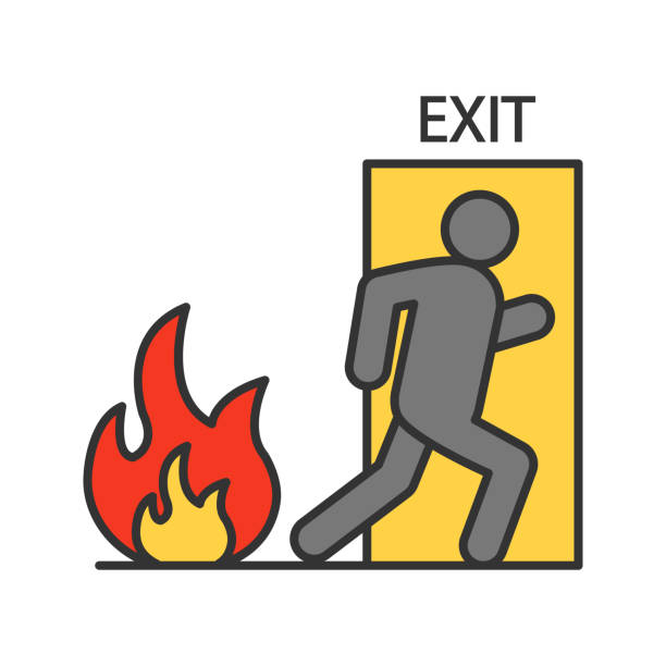 Emergency Evacuation Plan Clip Art