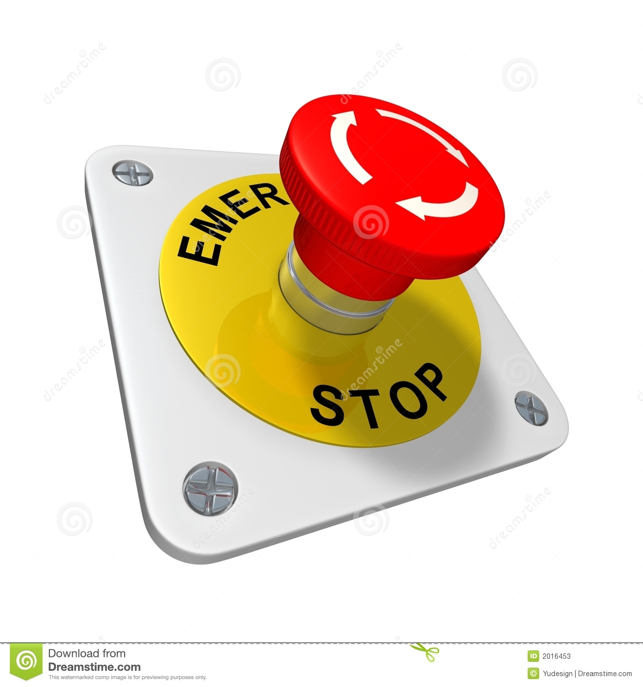 Emergency Stop Button Stock Photos, Images, & Pictures.