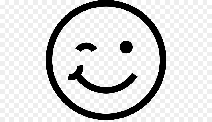 Emoji Black And White png download.