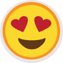 Love Smile Emoji.