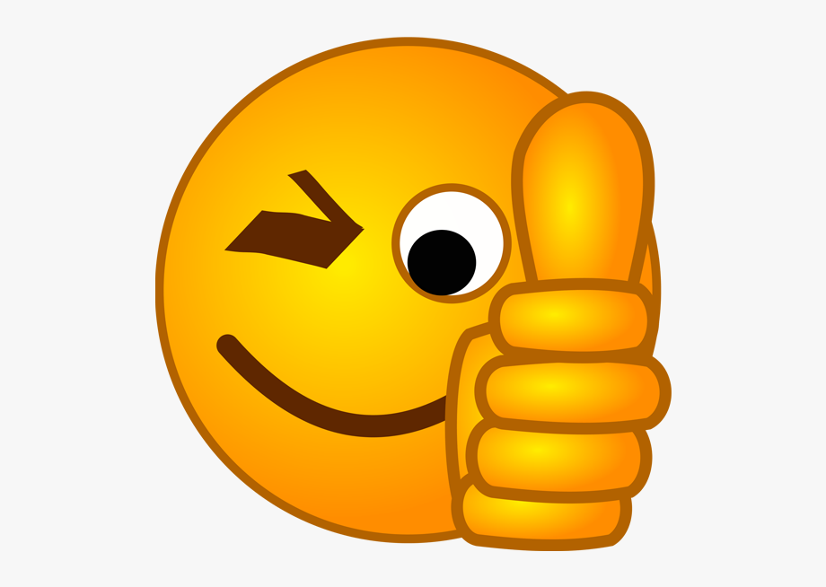 Smiley Face With Thumbs Up Png Clipart , Png Download.
