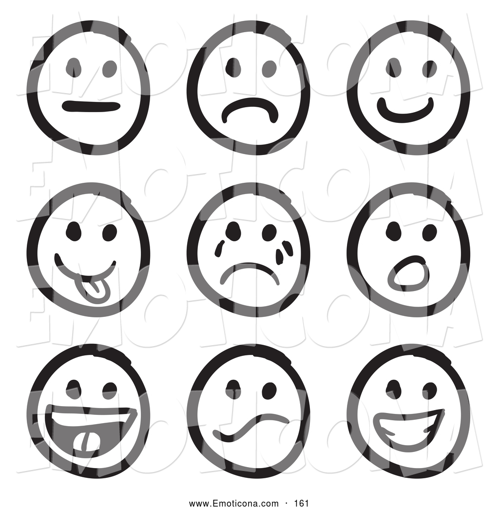 Smiley Face Clipart Emotions.