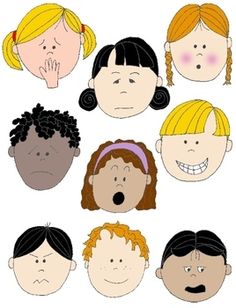 Feelings And Emotions Clipart.