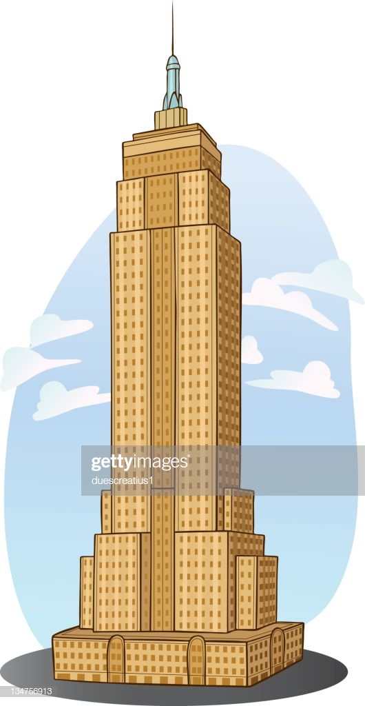 Huge Collection of 'Empire state building cartoon drawing'. Download.