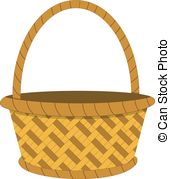 Empty Basket Clipart.