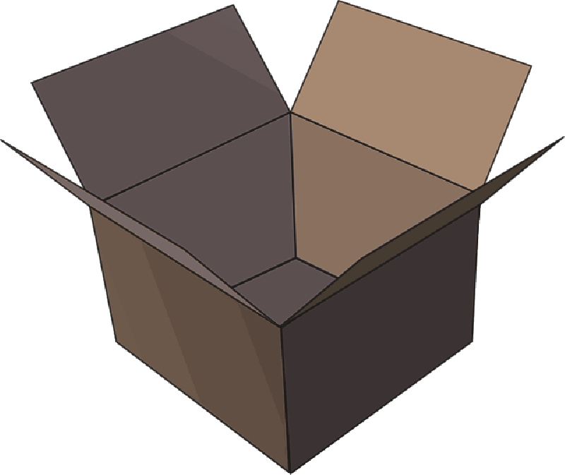 Box, package empty image icon #31187.