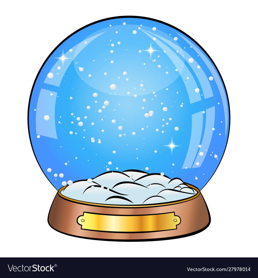 Снежный шар cartoon