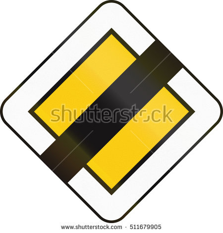 Priority Road Sign Stock Photos, Royalty.