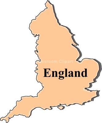 Uk map clipart.