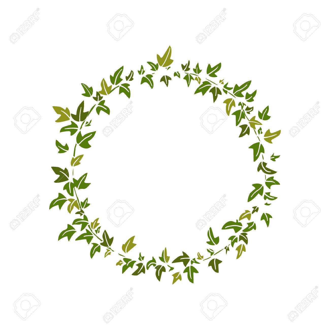 English ivy wreath » Clipart Station.