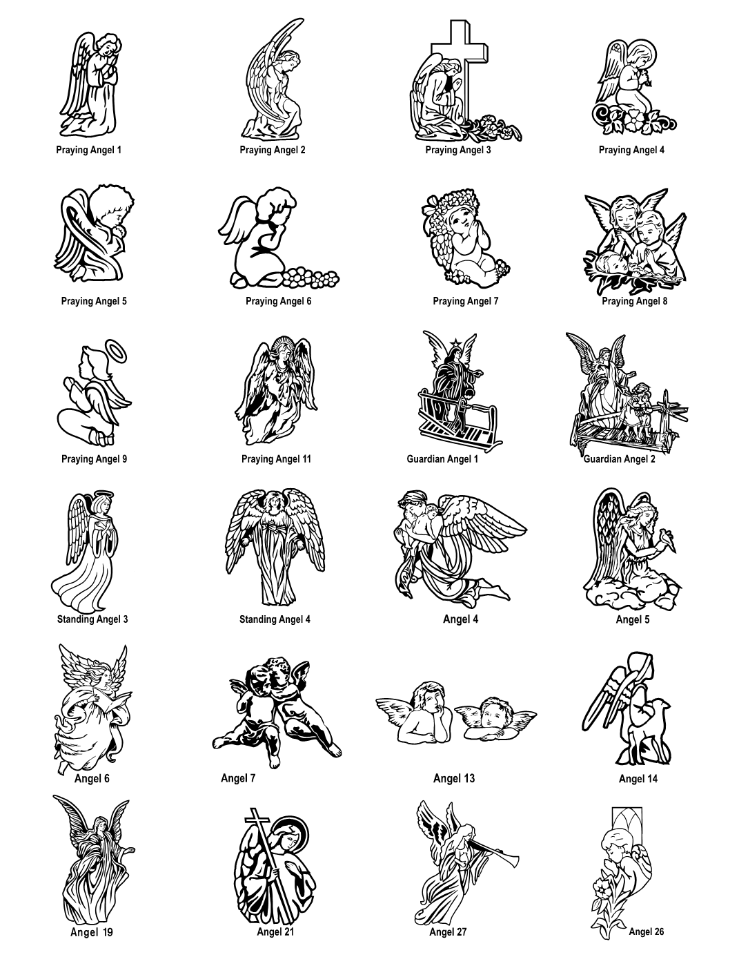 Grave markers clipart.