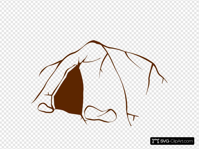 Cave Entrance Clip art, Icon and SVG.