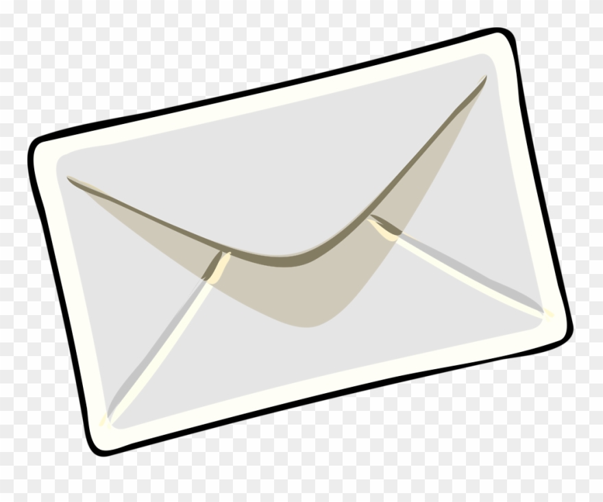 folded paper for envelope clipart