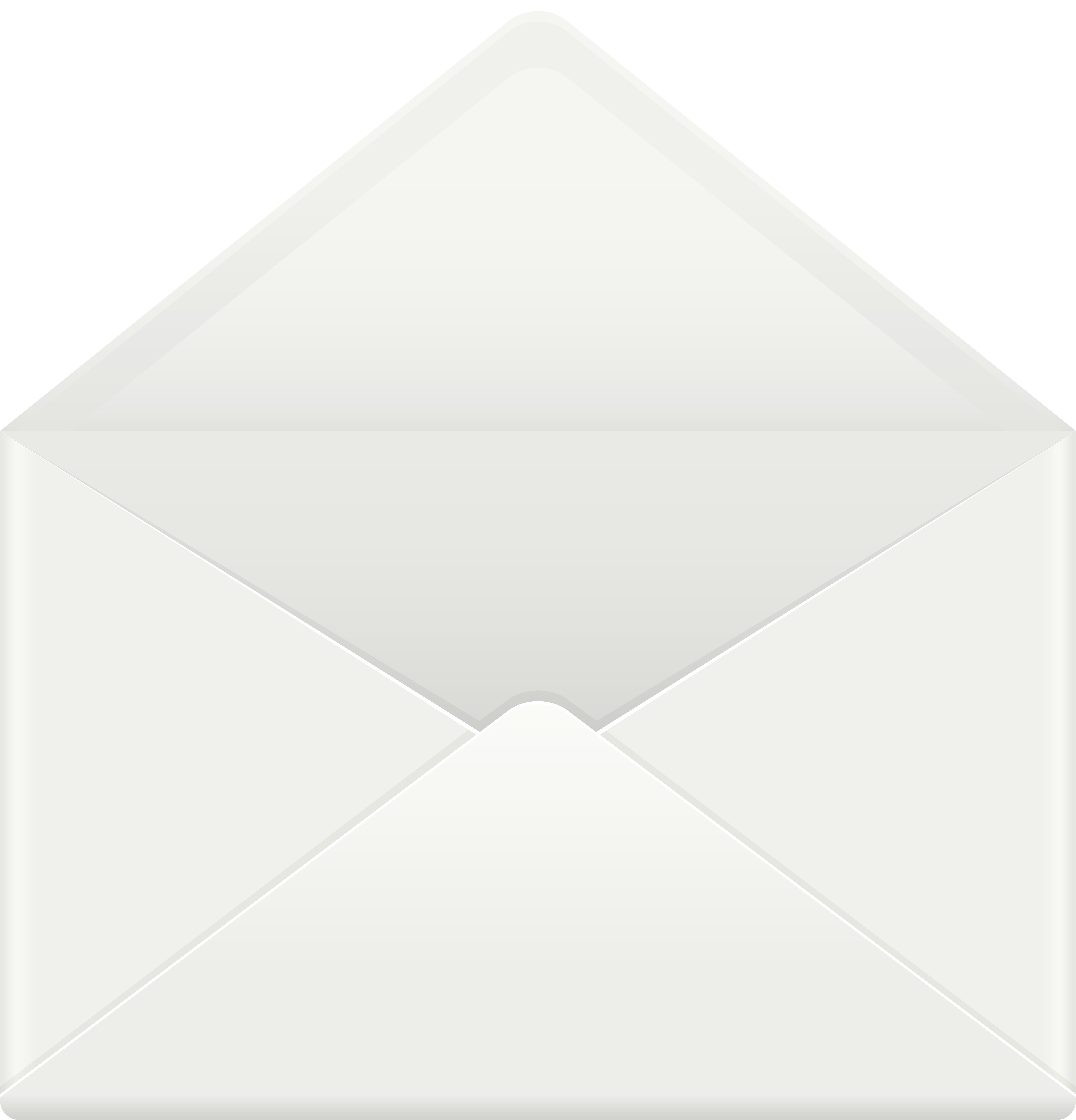 Open Envelope PNG Clip Art Image.
