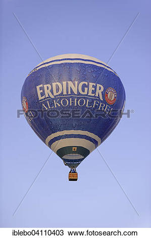 Stock Photo of Hot air balloon, Erdinger, balloon festival 2015.