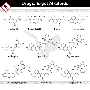 Ergot alkaloids and their synthetic and.
