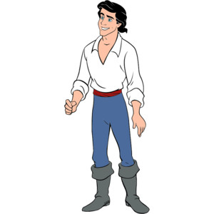 Prince eric clipart.