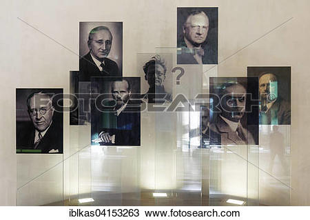 Stock Photo of Portraits of Nobel laureates of the University of.