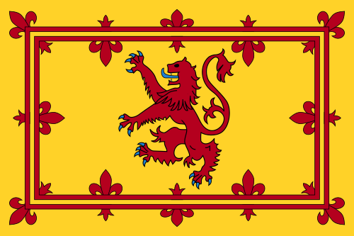 Escudo de armas de Escocia.
