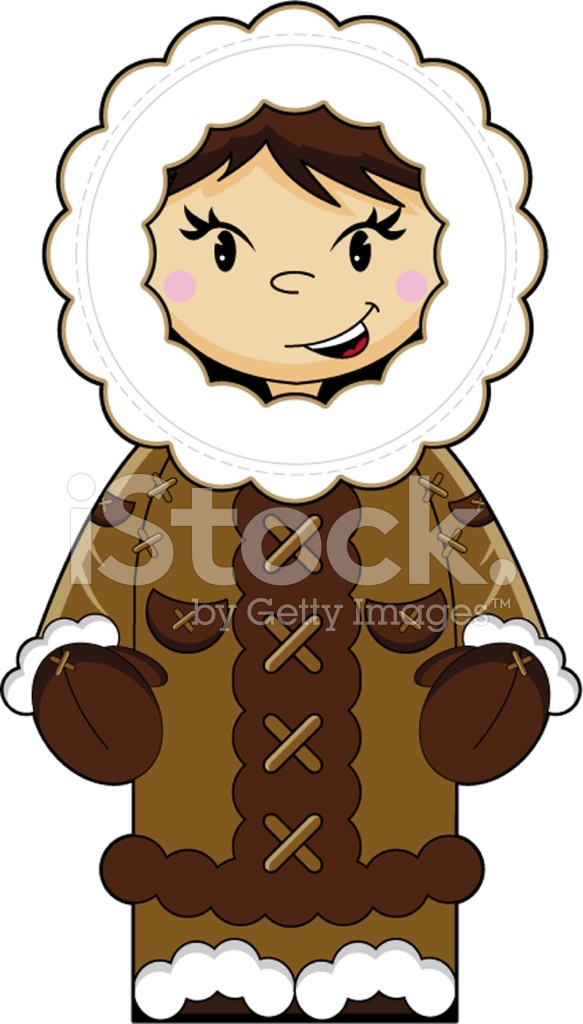Cute Inuit People Clipart & Free Clip Art Images #28844.