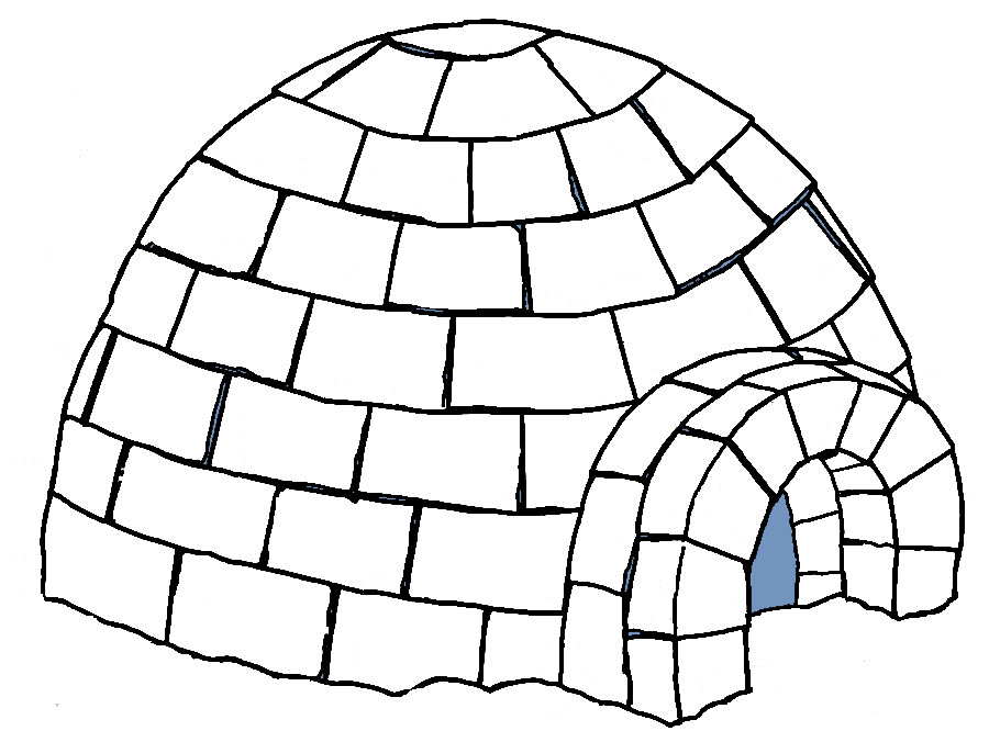 Igloos clipart - Clipground