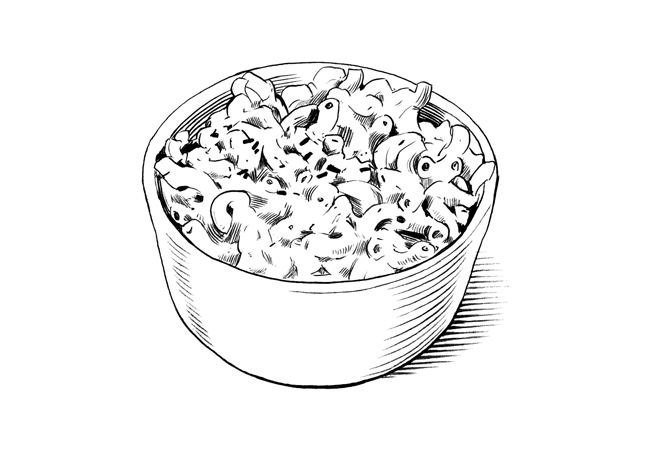 Coloring Macaroni coloring page, coloring image, clipart images..