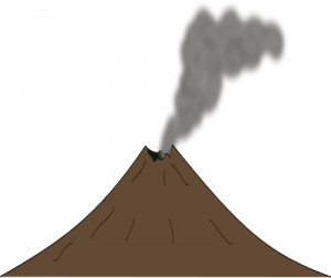 Etna Eruption Seen From Space Station Clip Art Download.