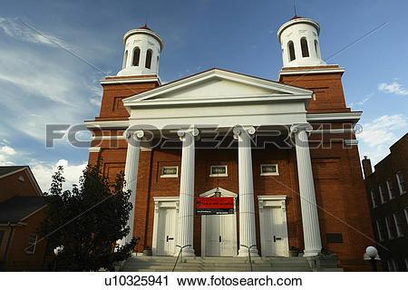 Stock Photography of Frederick, MD, Maryland, Historic Downtown.