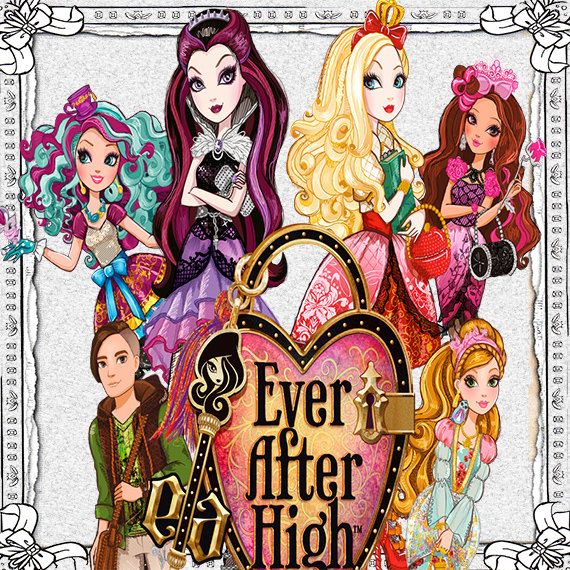 134 Ever After High Clip art INSTANT DOWNLOAD FOR by CrafterHappy.