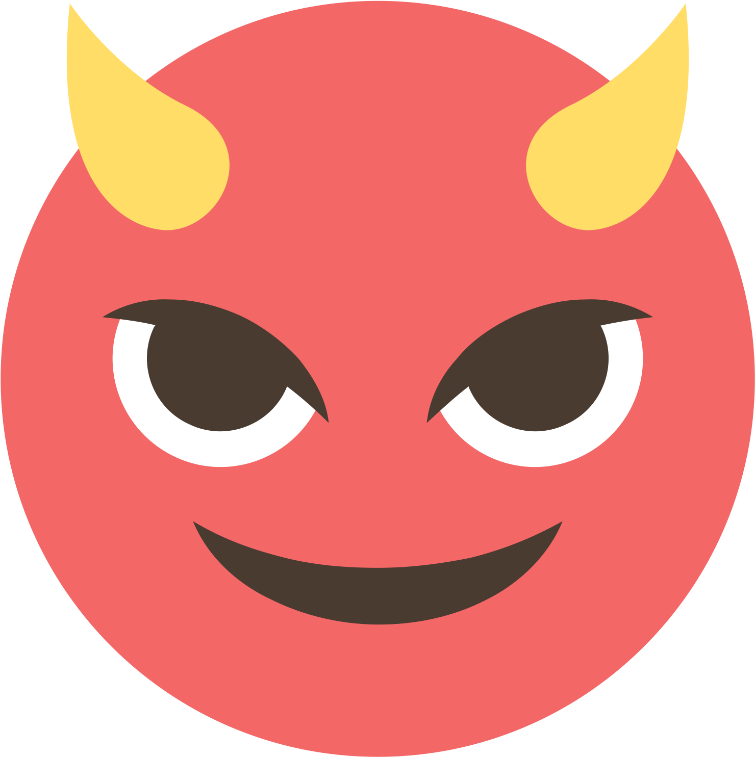 HD Transparent Devil Emoji.