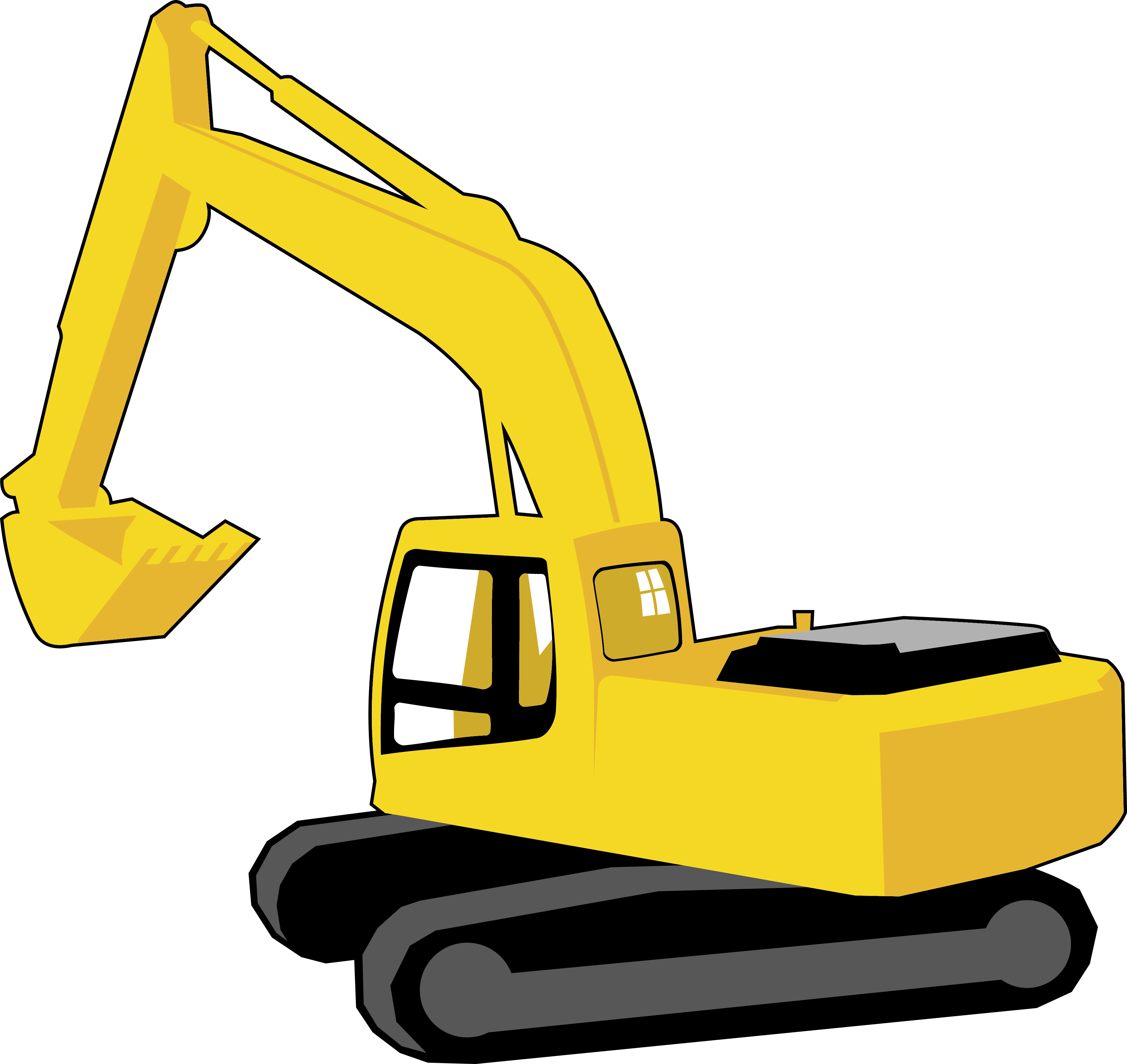 Clipart Free Library Excavator At Getdrawings Com.