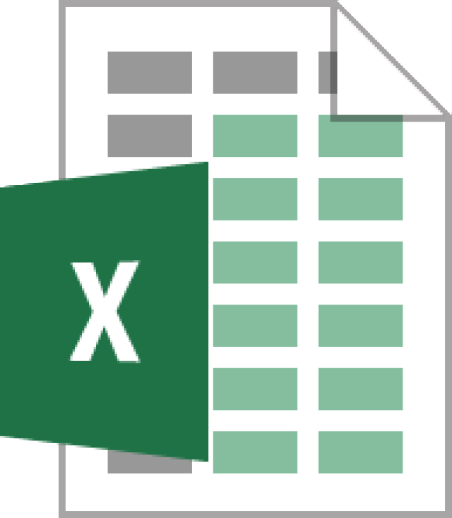 Excel Logo clipart.