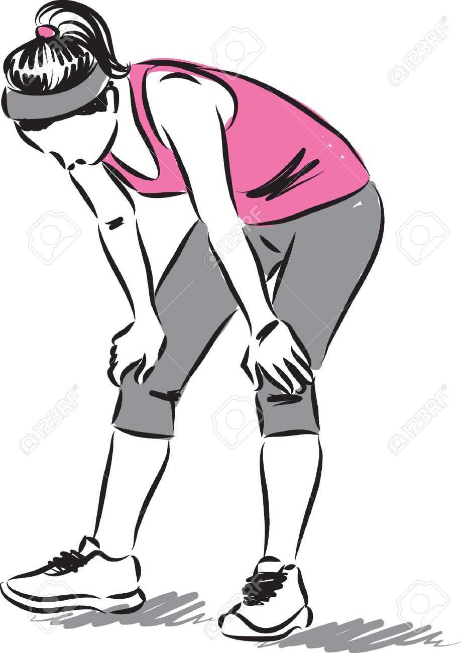 Exhausted runner clipart 4 » Clipart Portal.