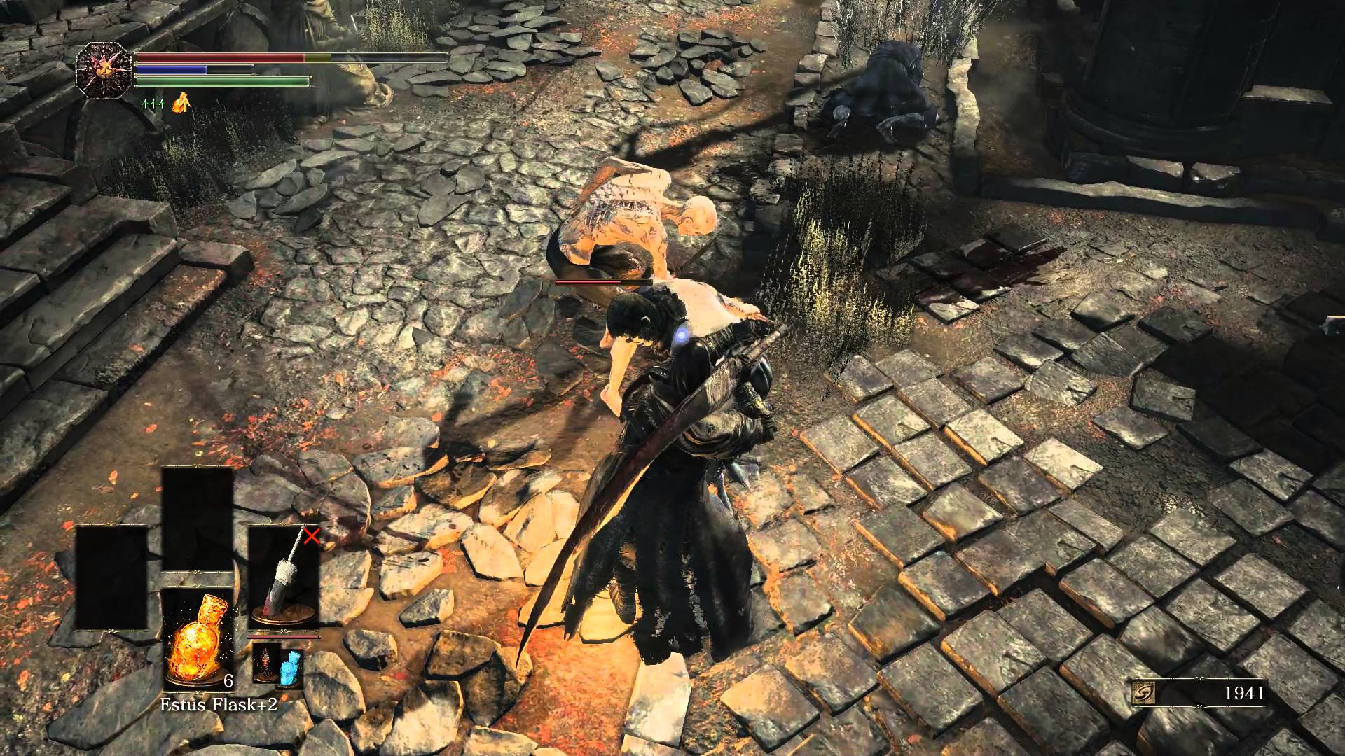 Dark Souls III: Exile Greatsword Gameplay 1080p60.