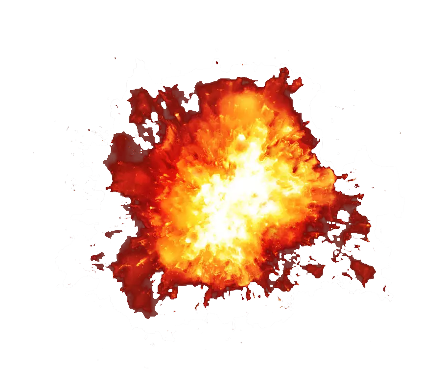 Explosion PNG Transparent Images.
