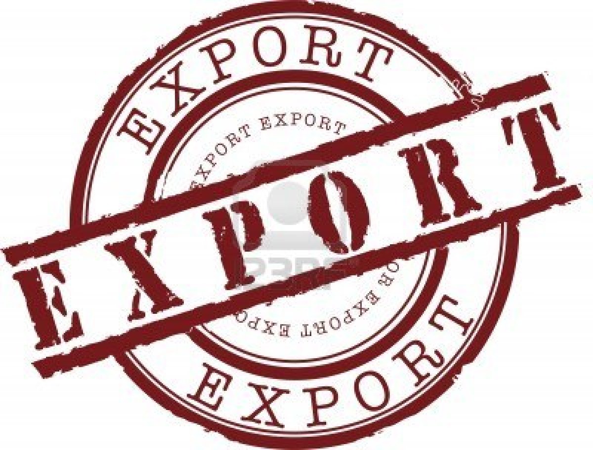 Exporting goods clipart.