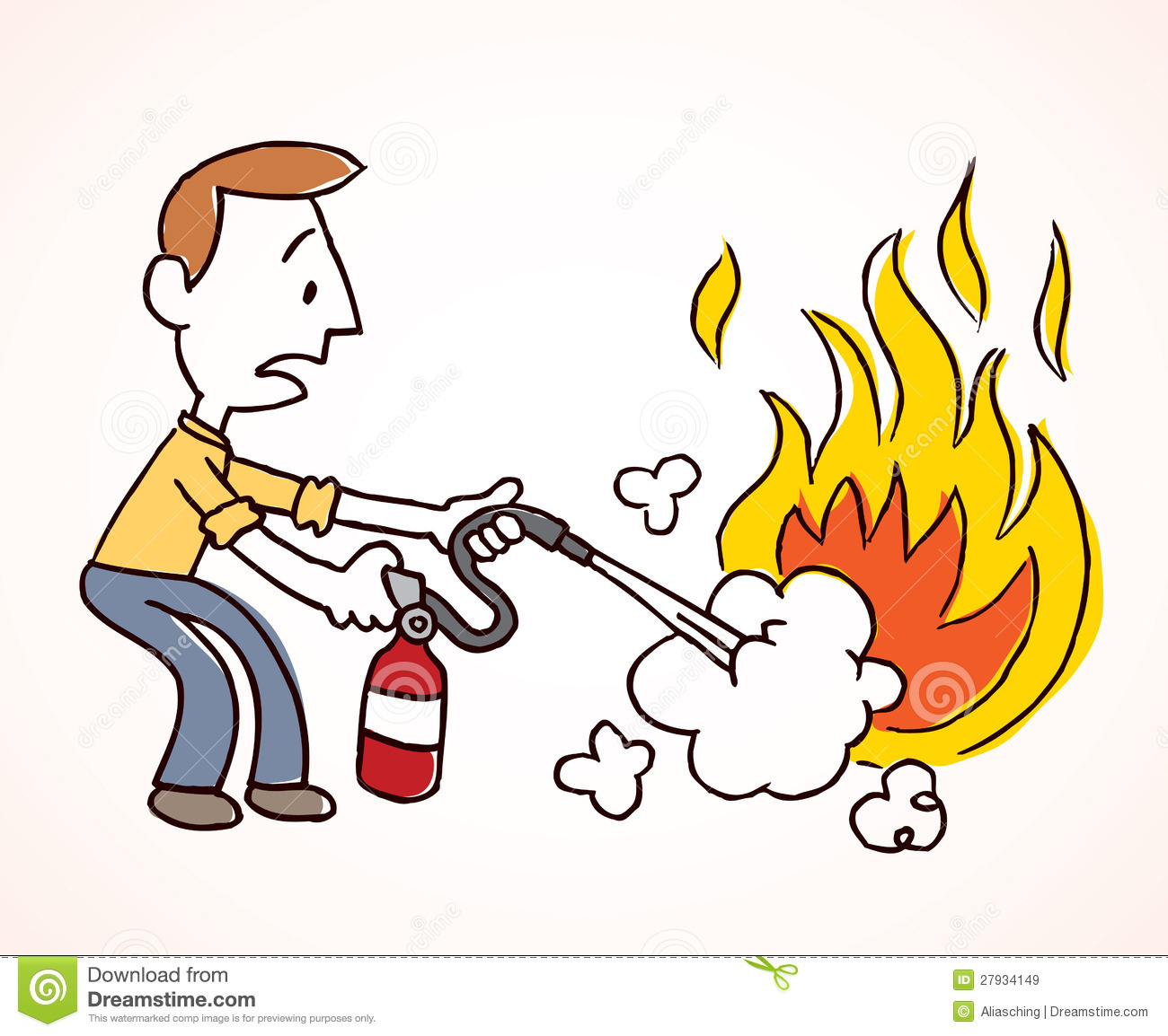 Put out fire clipart.