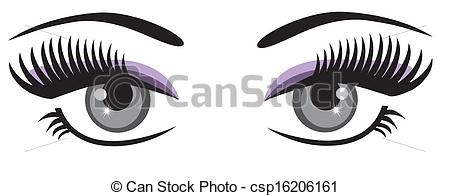 Eyelash Clip Art Vector Graphics. 4,934 Eyelash EPS clipart vector.