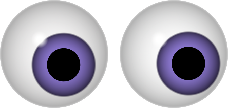 Halloween Eyeball Clipart.