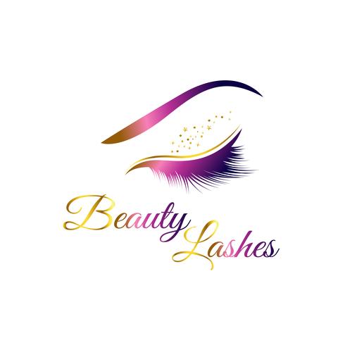 Cosmetic Eyelashes Logo.