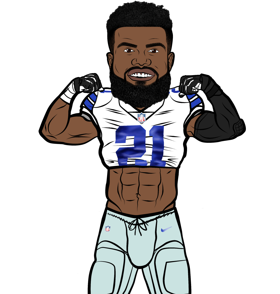 Download ezekiel elliott clipart 10 free Cliparts | Download images ...