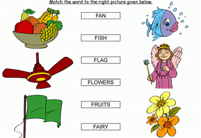 Match the words starting with f.